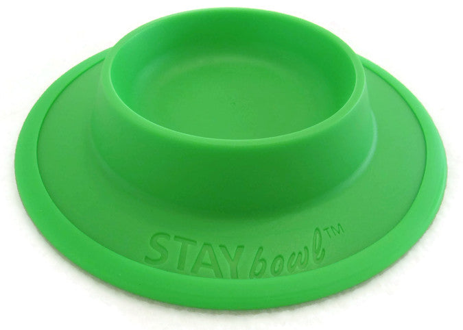 STAYbowlⓇ NO-SLIP/NO-TIP Food and Water Bowl for Cats (3/4 CUP SIZE)