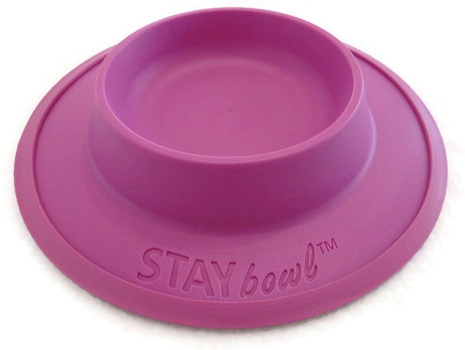 STAYbowlⓇ NO-SLIP/NO-TIP Food and Water Bowl for Cats (3/4 CUP SIZE)