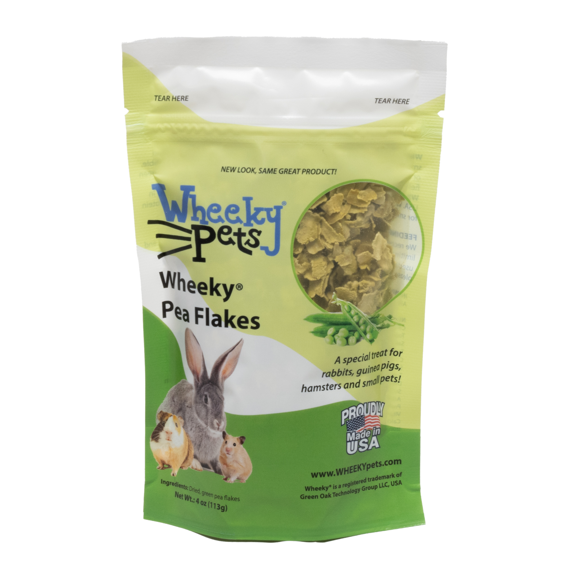 Wheeky Pea Flakes Rabbits Guinea Pigs Hamsters