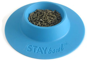 STAYbowlⓇ Tip-Proof Bowl for Guinea Pigs and Small Pets (1-2 guinea pigs) - SIZE SMALL (1/4 cup) - Wheeky Pets, LLC (Green Oak Technology Group)